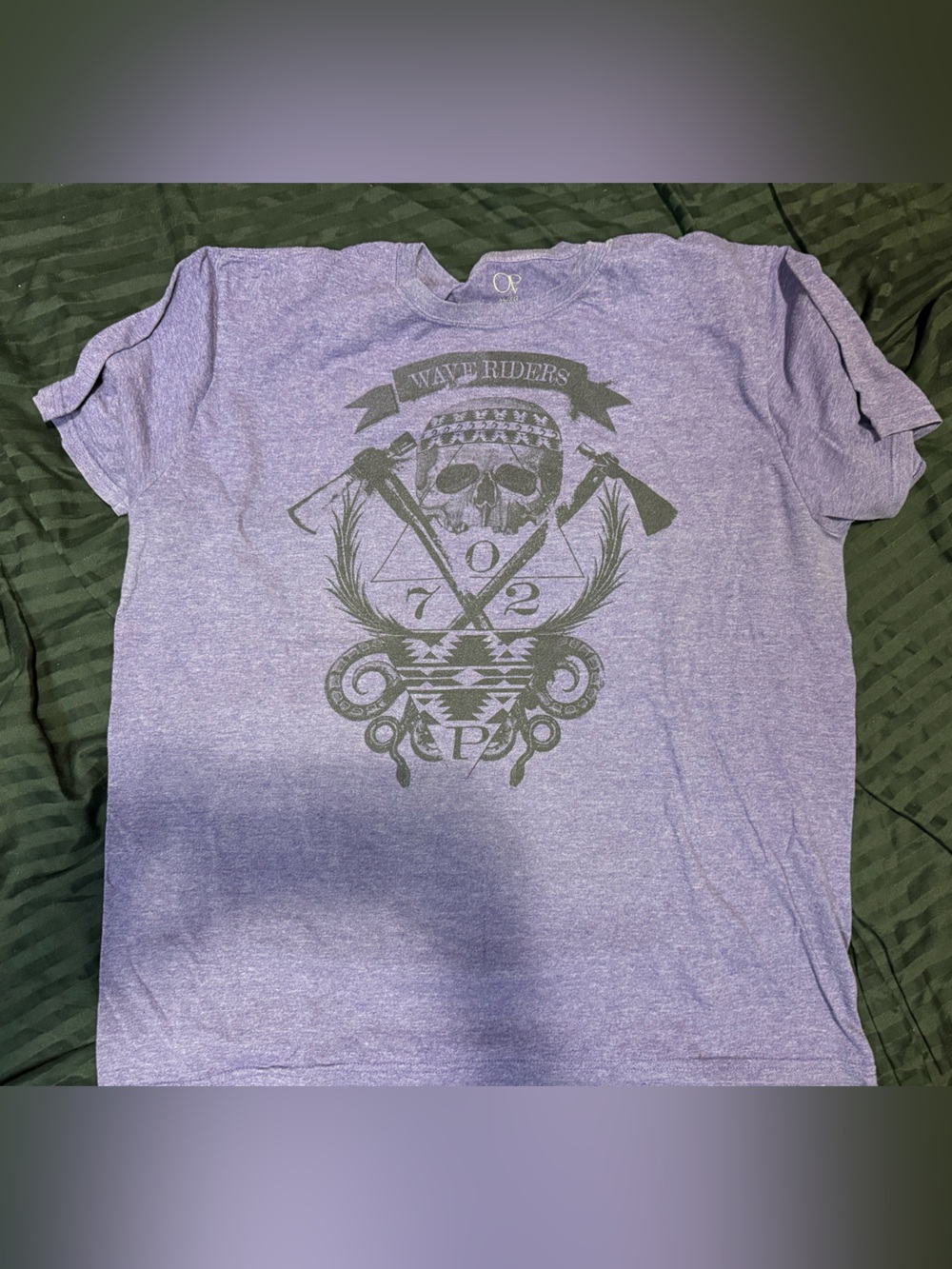 OP Wave Riders 702 Skull Graphic T-Shirt XL